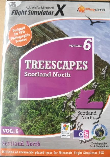 Treescapes - Vol 6 Scotland North (Flight Sim X Addon) for Windows PC