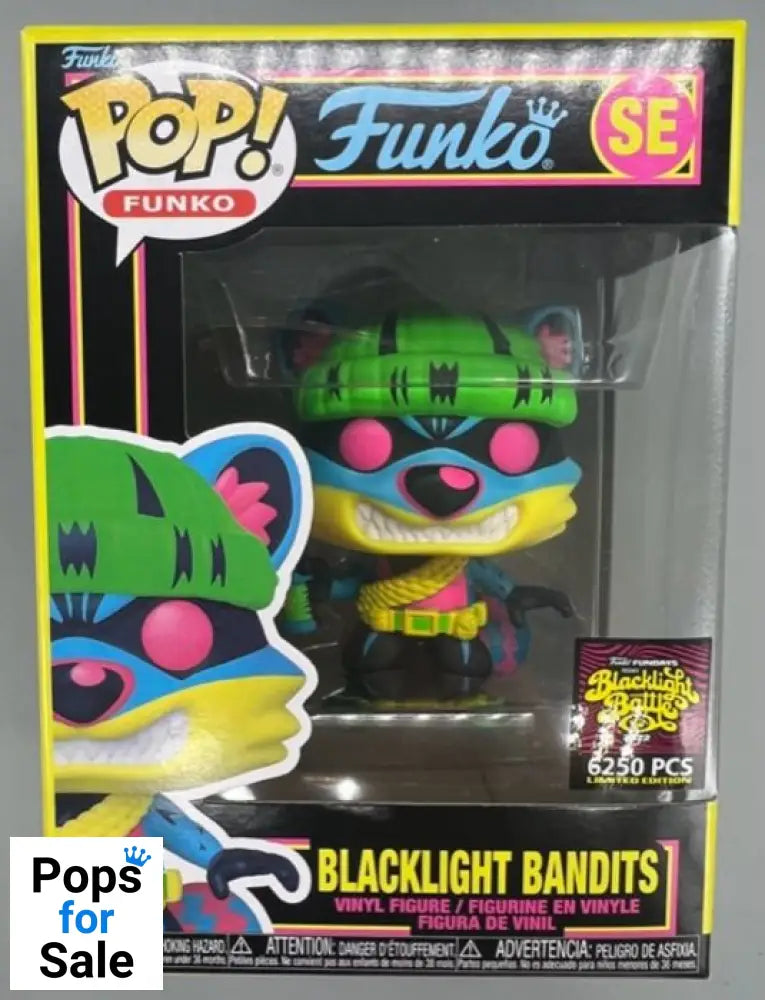 #SE Blacklight Bandits - Blacklight - Funko 6250pc - 2022 Fu Funko POP