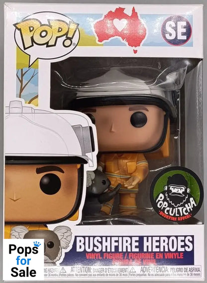 SE Bushfire Heroes - Australia - Damaged Box Funko POP