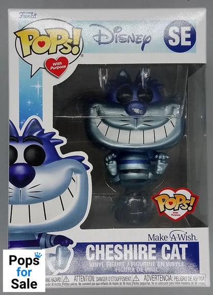 #SE Cheshire Cat (MakeAWish) Metallic - Disney Funko POP