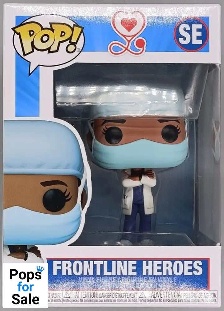 #SE Female Hospital Worker #2 - Frontline Heroes Funko POP