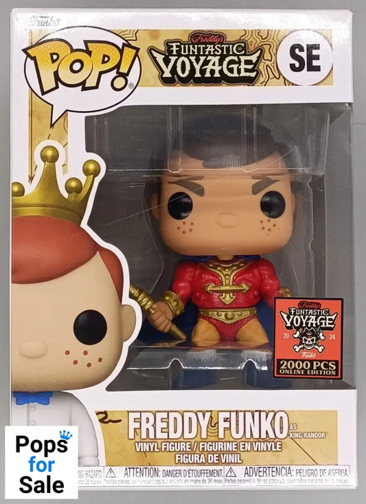 SE Freddy Funko as King Randor - 2000 Limited Edition Freddy’s Funtastic Funko POP