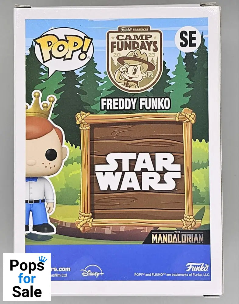 SE Freddy Funko as Luke Skywalker with Grogu - 4000 Ltd Funko POP