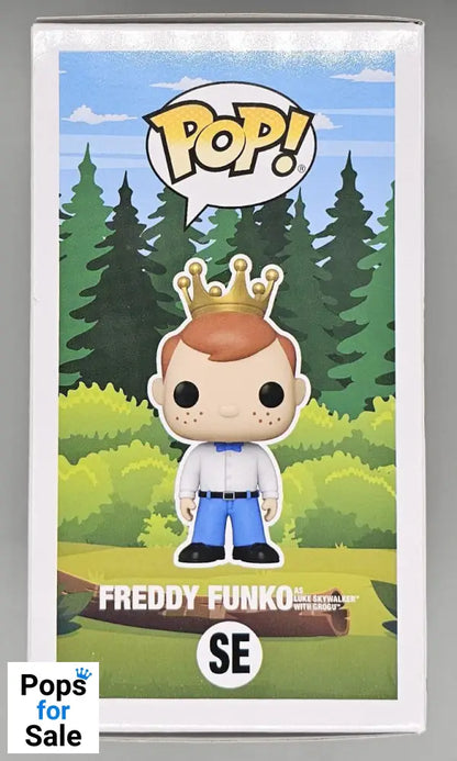 SE Freddy Funko as Luke Skywalker with Grogu - 4000 Ltd Funko POP