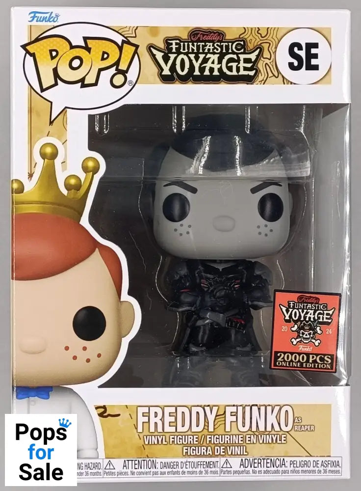 SE Freddy Funko as Reaper - Limited to 2000 Freddy’s Funtastic Voyage Funko POP