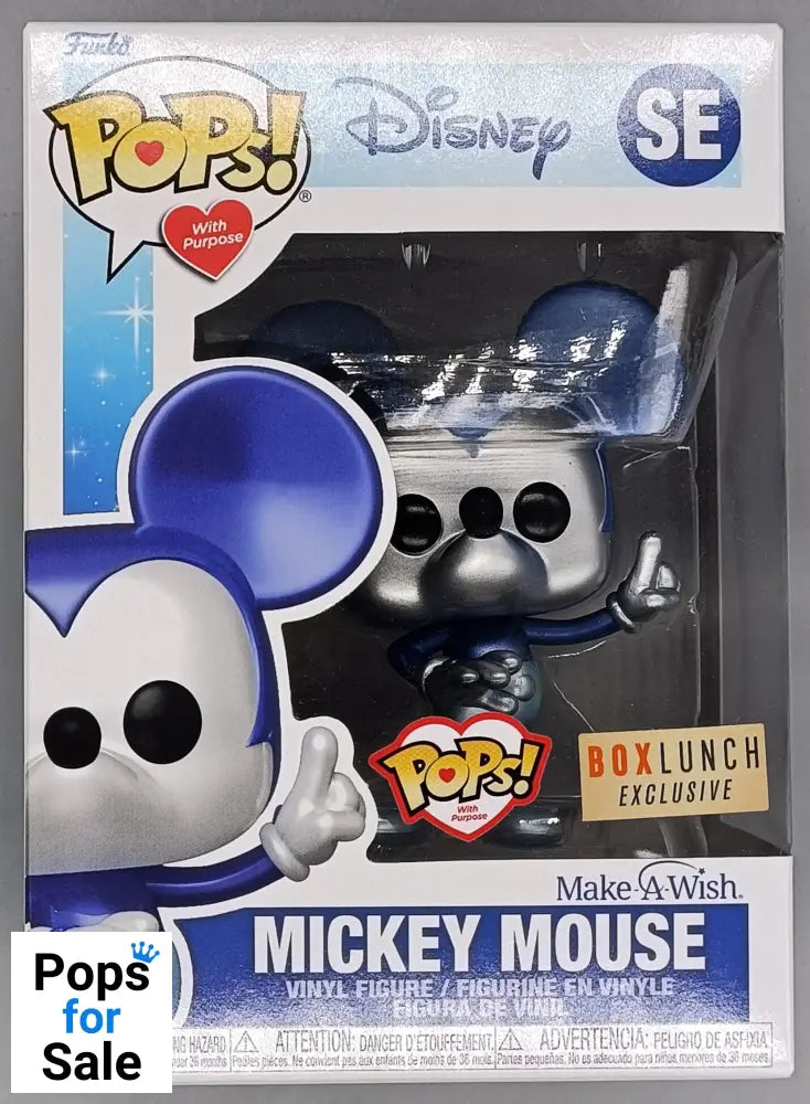 #SE Mickey Mouse (MakeAWish) Metallic Disney Funko POP