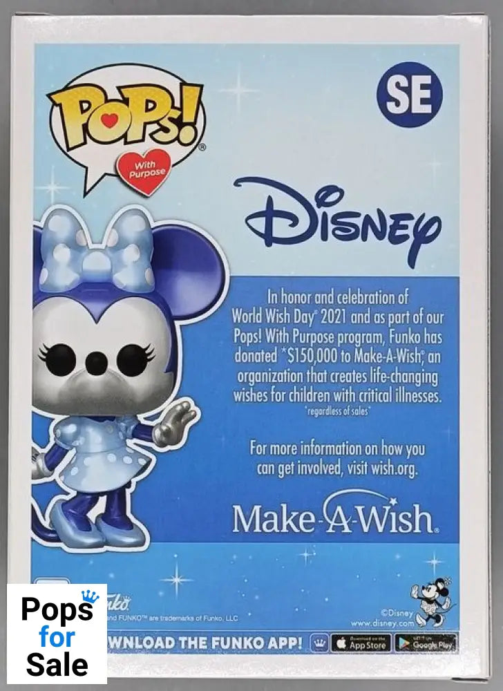 #SE Minnie Mouse (MakeAWish) Metallic - Disney Funko POP