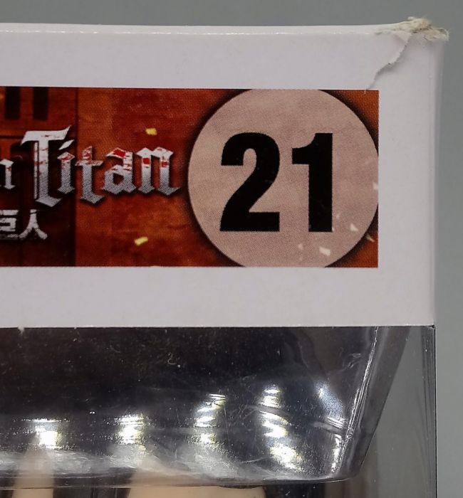 21 Mikasa Ackermann - Attack on Titan - Funko POP - Box Damaged