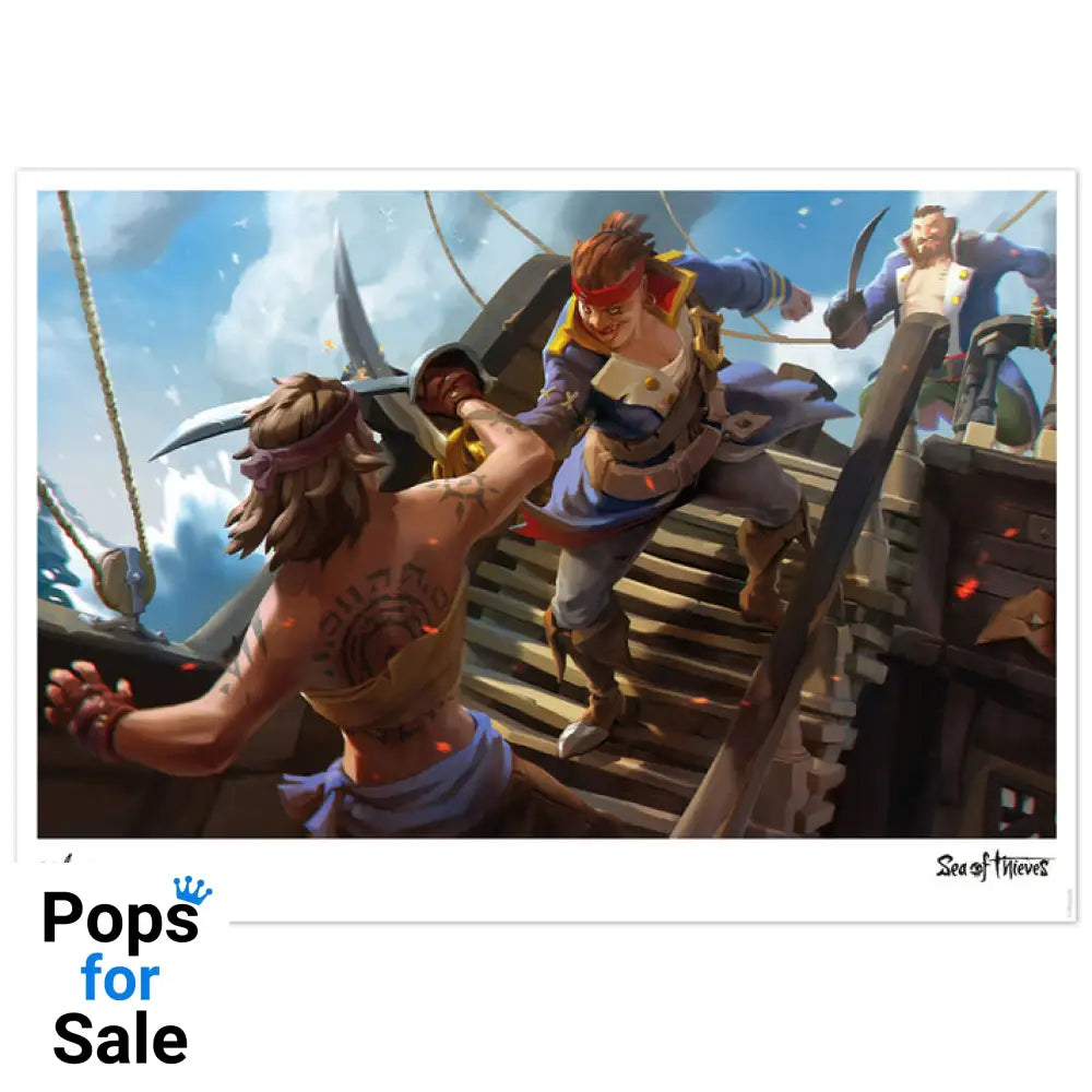 Sea of Thieves Limited Edition Art Print Wall Art