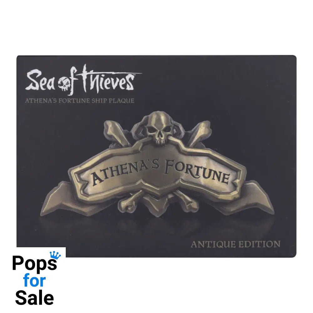 Sea of Thieves Limited Edition Athena’s Fortune Ship Plaque Plaque