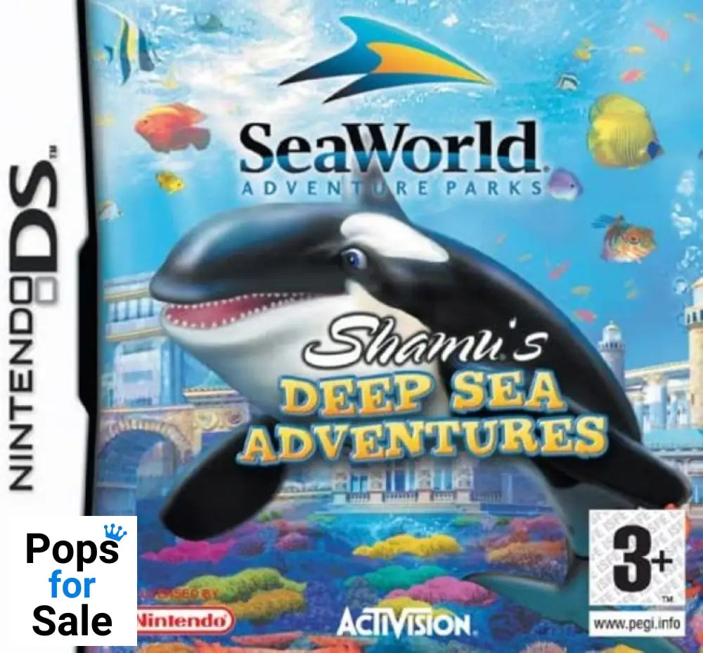 Sea World: Shamu's Big Adventure for Nintendo DS/3DS - [No Manual]