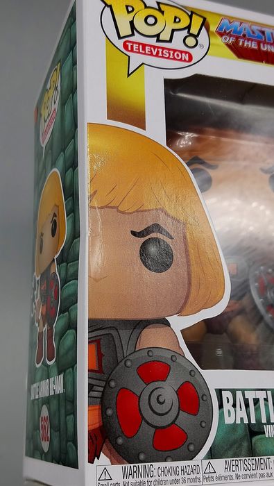 #562 Battle Armor He-Man - Masters of the Universe Box Damaged Funko POP