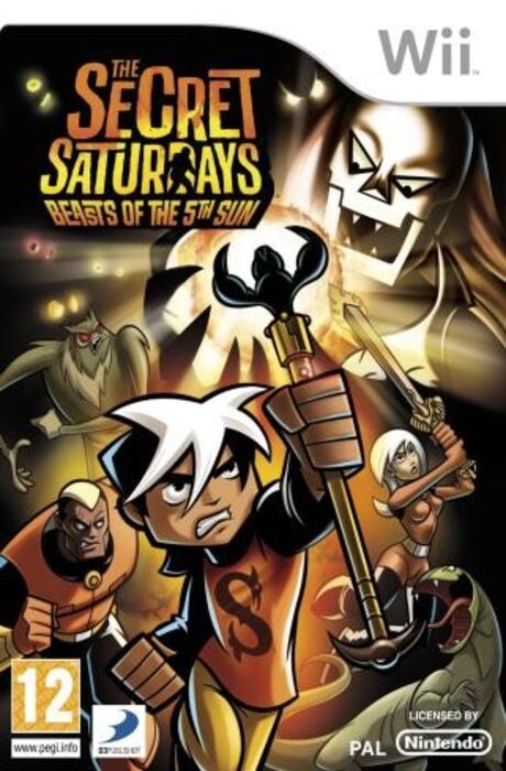 Secret Saturdays: Beasts of the 5th Sun for Nintendo Wii/Wii-U