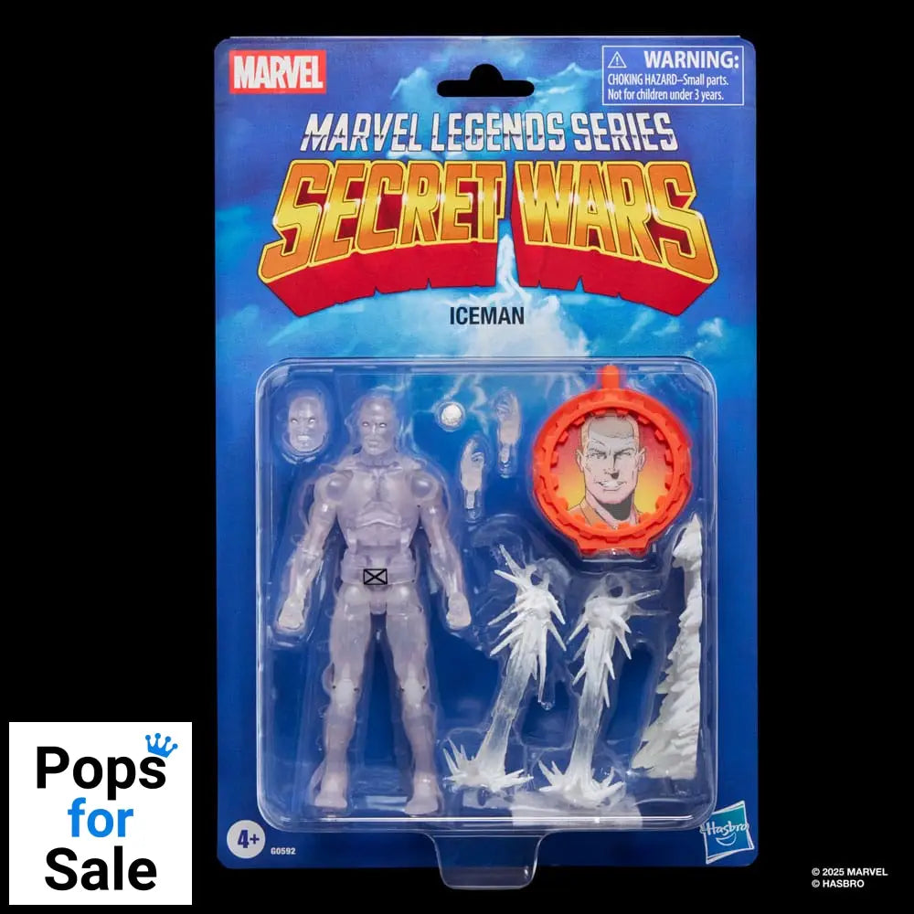 Secret Wars Marvel Legends Retro Action Figure Iceman 15 cm