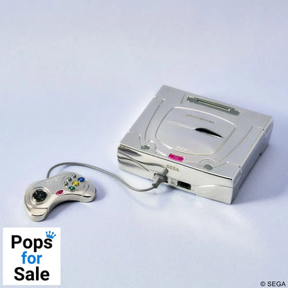 Sega Hardware Series Bright Arts Gallery Diecast Mini Figure Sega Saturn White