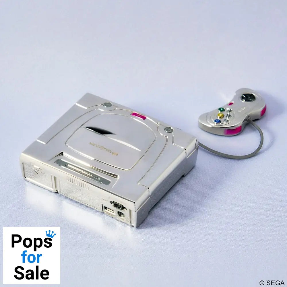 Sega Hardware Series Bright Arts Gallery Diecast Mini Figure Sega Saturn White