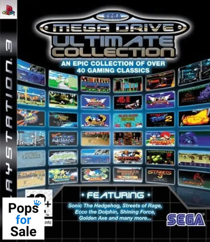 Sega Mega Drive Ultimate Collection for Sony Playstation 3