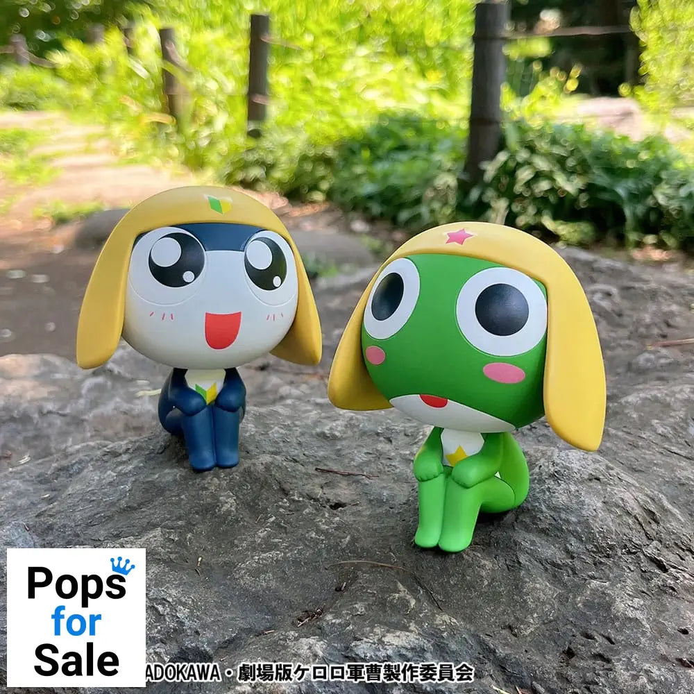 Sergeant Frog Look Up PVC Statue Keroro & Tamama Set (with gift) 11 cm