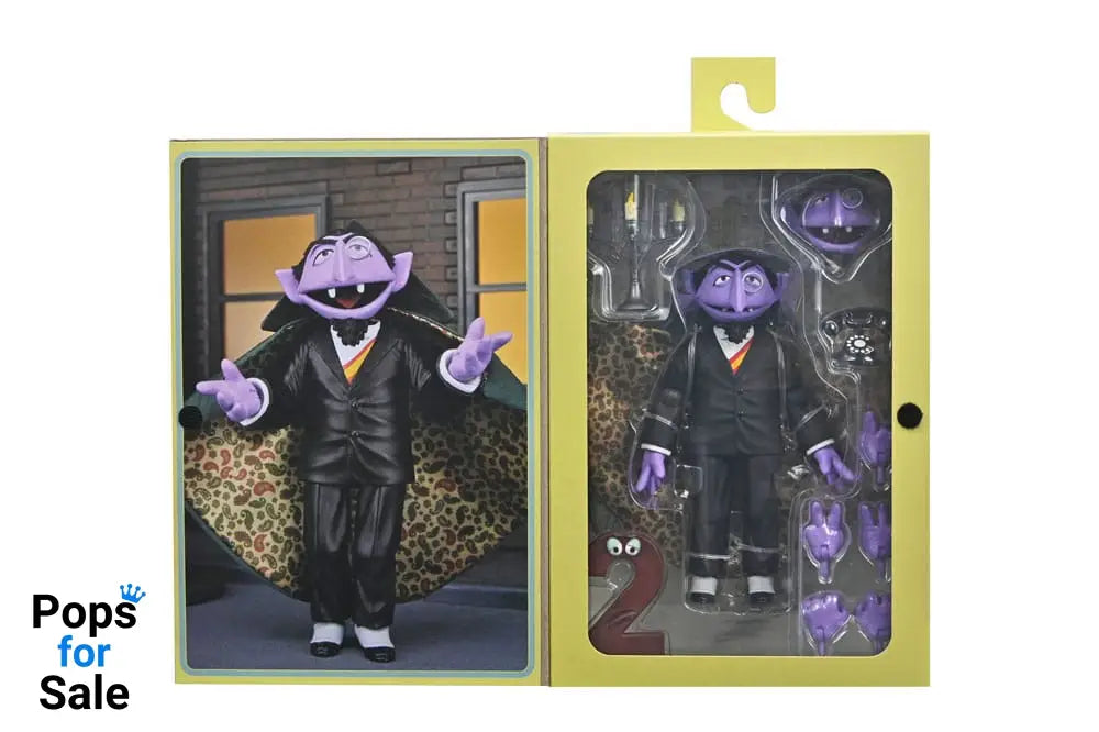 Sesame Street Action Figure Ultimate The Count 17 cm