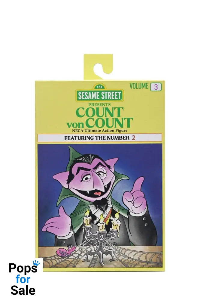 Sesame Street Action Figure Ultimate The Count 17 cm