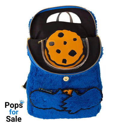 Sesame Street by Loungefly Plush Mini Backpack Cookie Monster