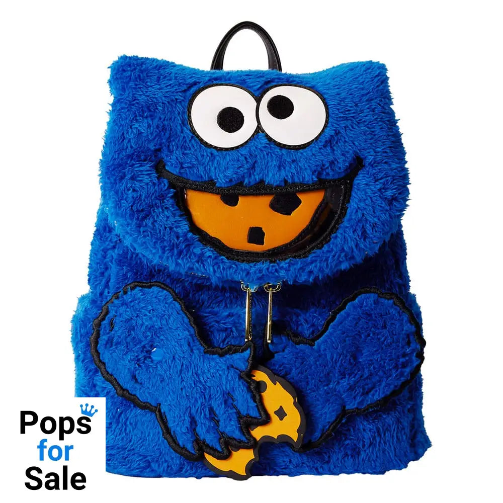 Sesame Street by Loungefly Plush Mini Backpack Cookie Monster