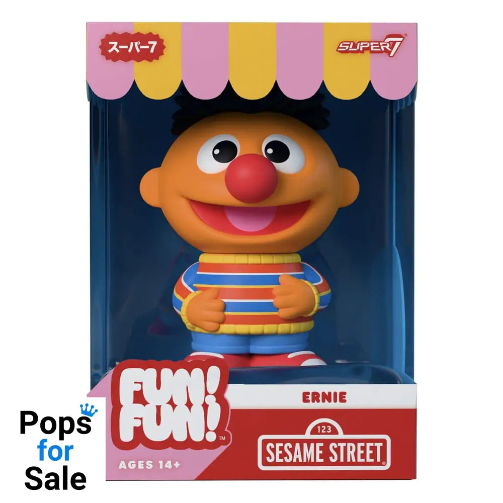 Sesame Street FUN! FUN! Vinyl Action Figure Wave 02 Ernie 13 cm