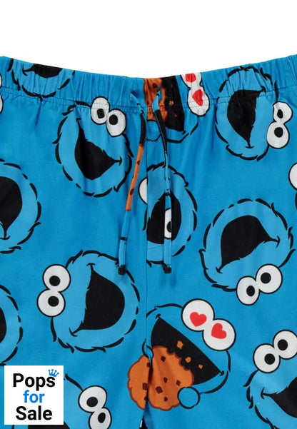Sesame Street Jersey Pants Cookie Monster Size L