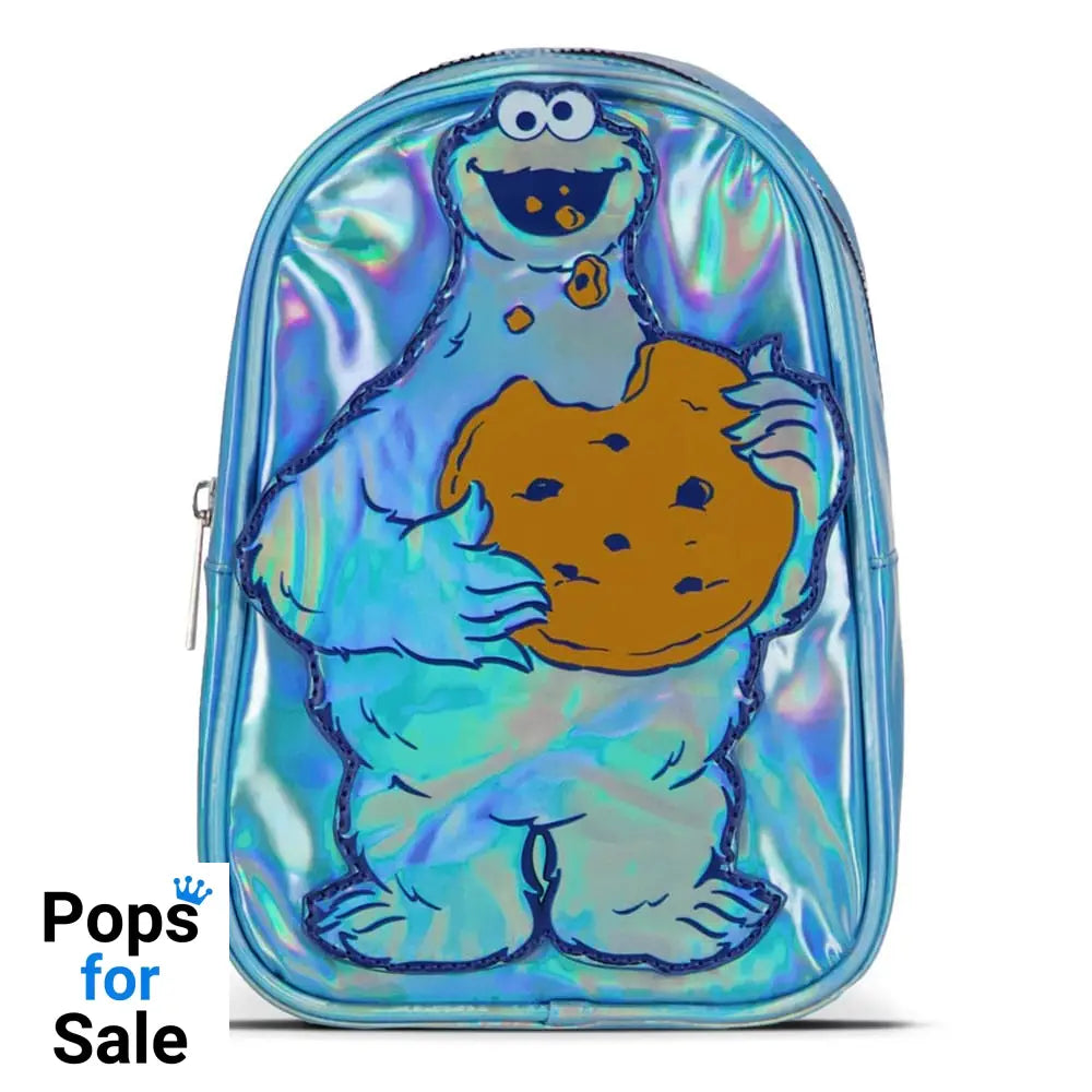 Sesame Street Mini Backpack Cookie Monster Shiny