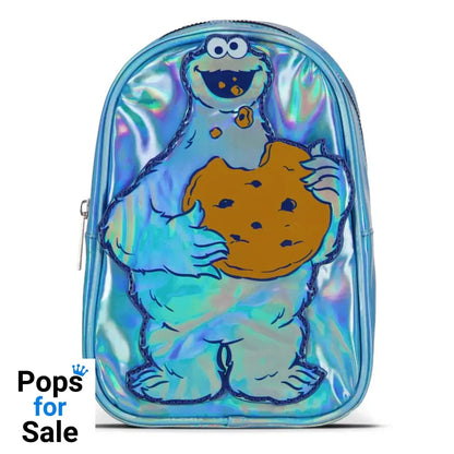 Sesame Street Mini Backpack Cookie Monster Shiny