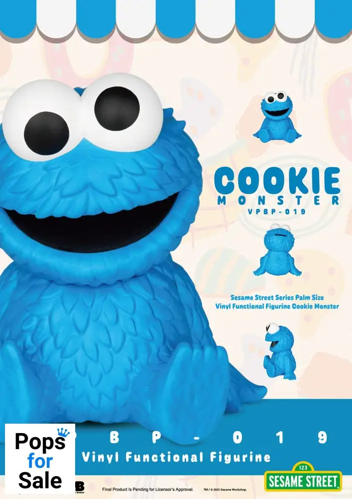 Sesame Street Piggy Vinyl Bank Cookie Monster 12 cm