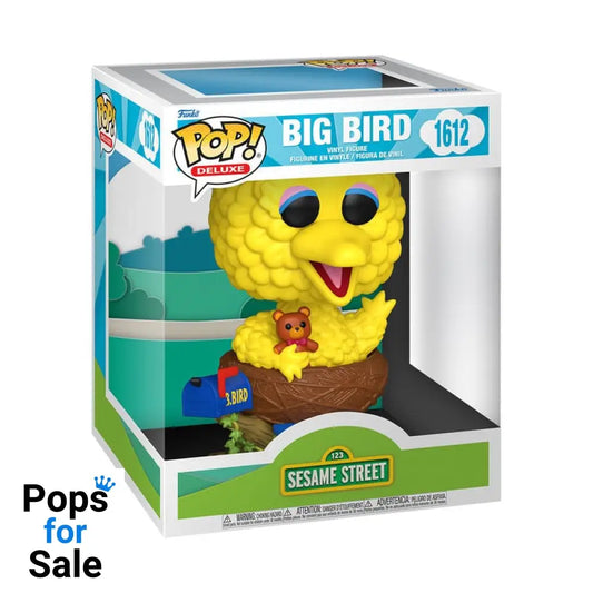Sesame Street POP! Deluxe Vinyl Figure Big Bird in Nest 17 cm