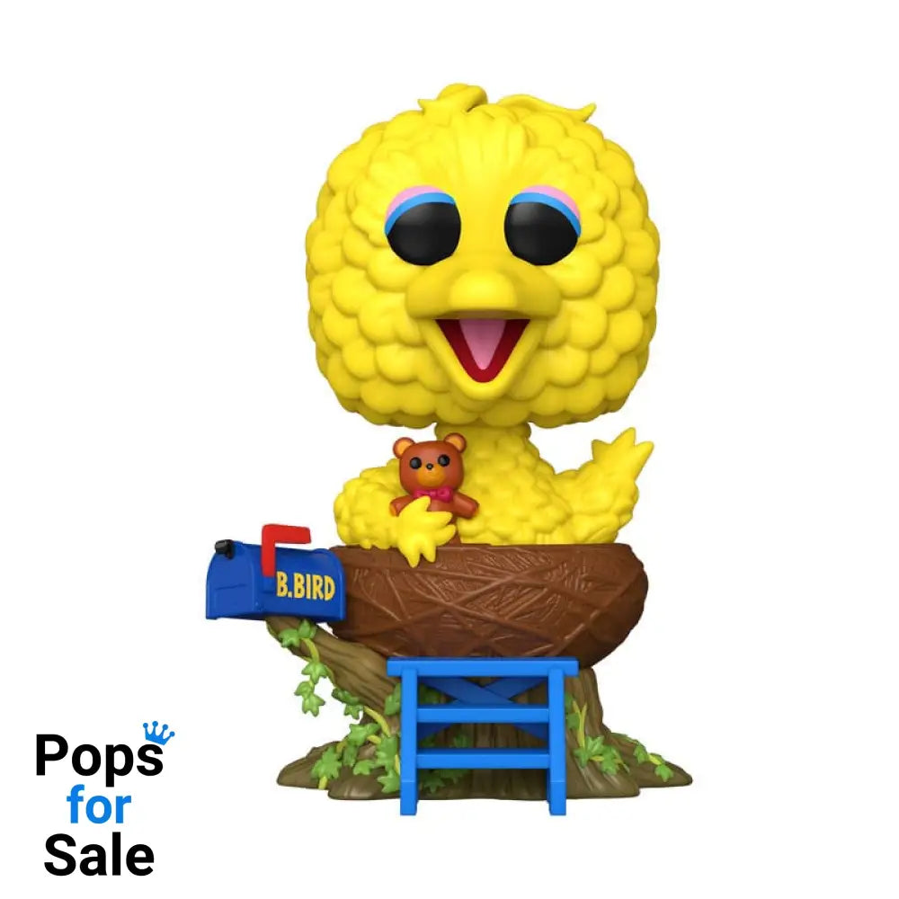 Sesame Street POP! Deluxe Vinyl Figure Big Bird in Nest 17 cm POP! Figures