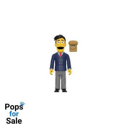 Sesame Street ReAction Action Figure Wave 02 Guy Smiley (With Bread) 10 cm