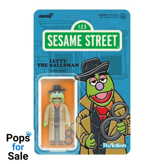Sesame Street ReAction Action Figure Wave 02 Lefty the Salesman 10 cm