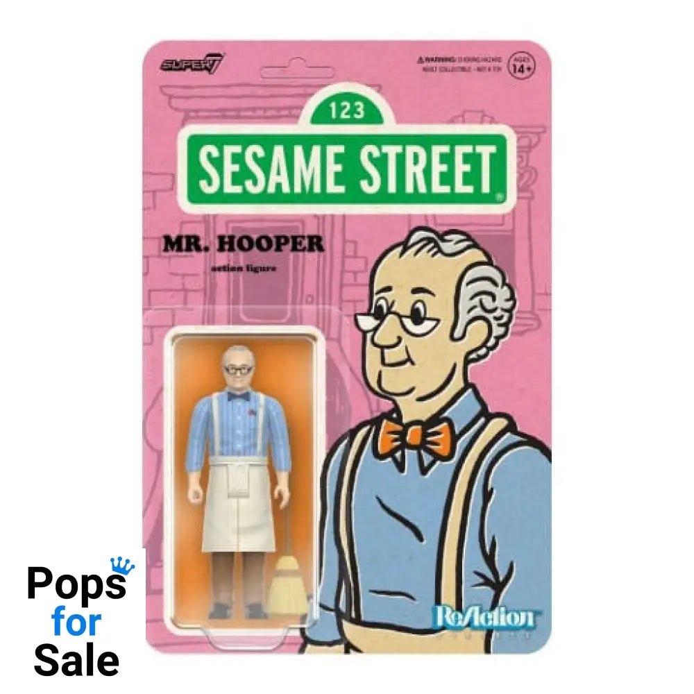 Sesame Street ReAction Action Figure Wave 03 Mr. Hooper 10 cm