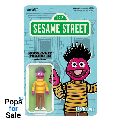 Sesame Street ReAction Action Figure Wave 04 Roosevelt Franklin 10 cm