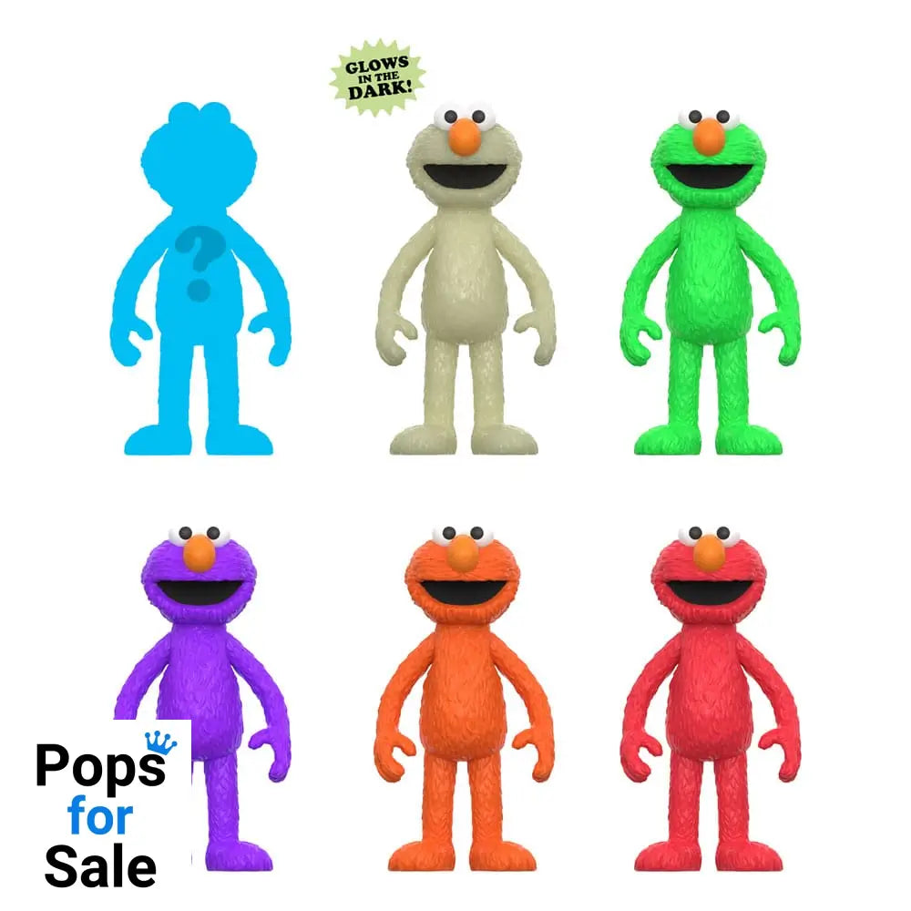 Sesame Street ReAction Action Figures 10 cmWave 04 Elmo Blind Box Display (12)