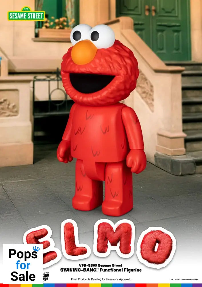 Sesame Street Syaing Bang Vinyl Piggy Bank Elmo 47 cm