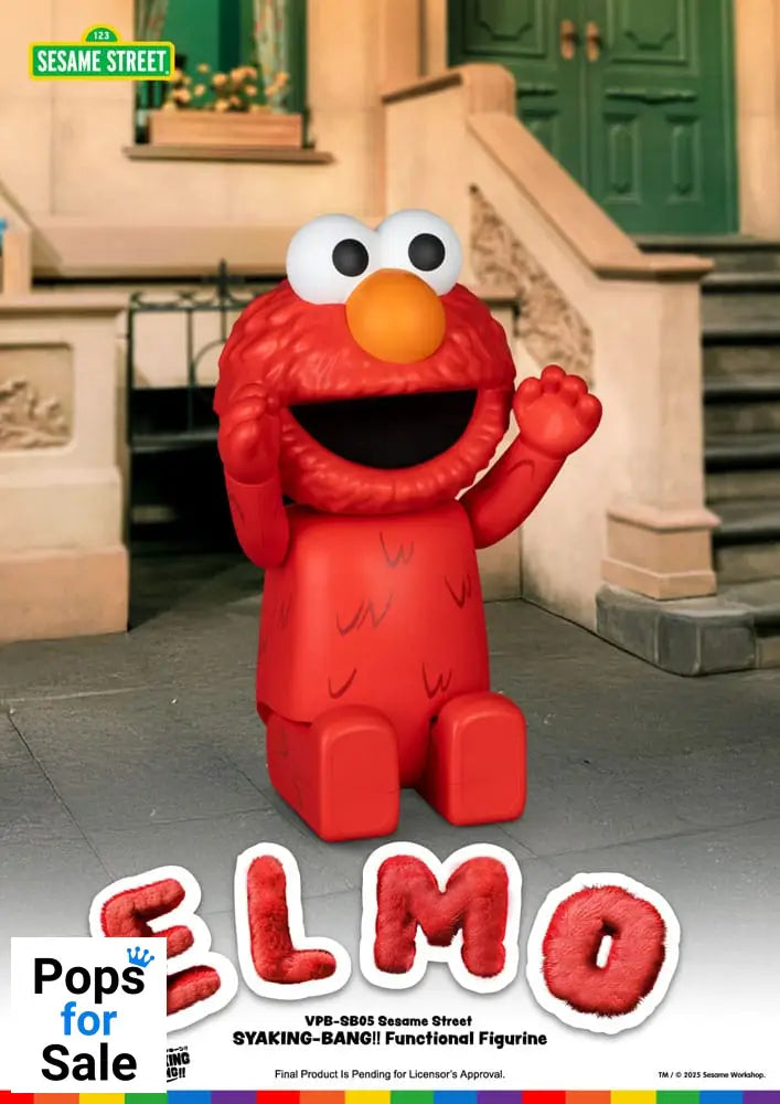 Sesame Street Syaing Bang Vinyl Piggy Bank Elmo 47 cm Banks