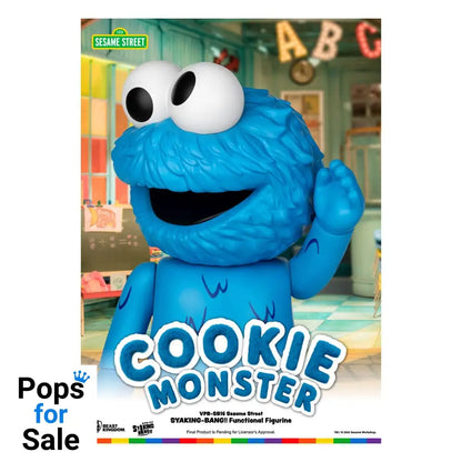 Sesame Street Syaking Bang Series PVC coin bank Cookie Monster 47 cm