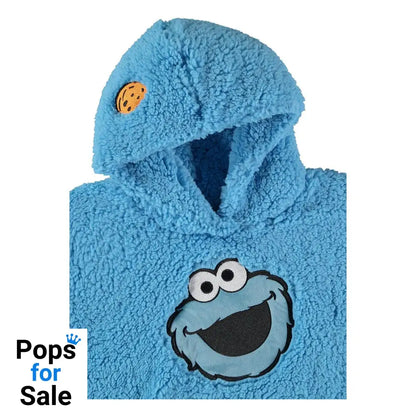 Sesame Street Teddy Hooded Sweater Cookie Monster Size M