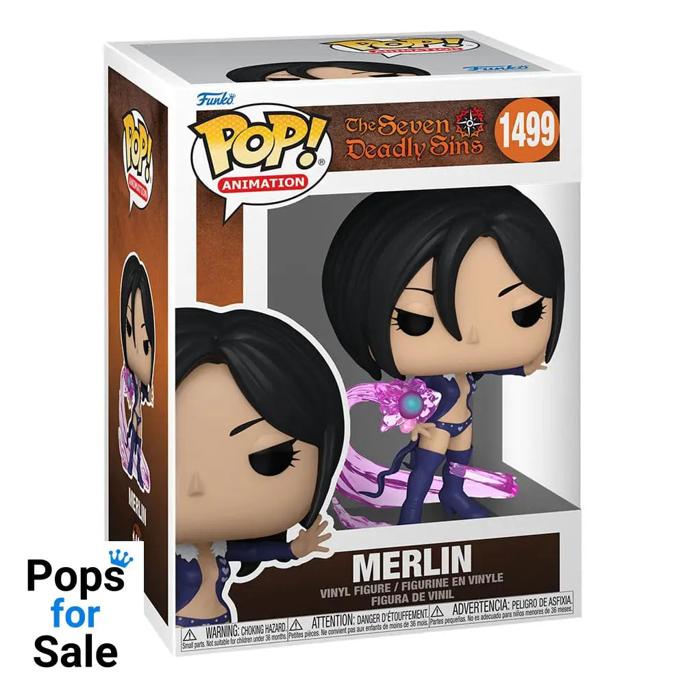 Seven Deadly Sins Pop! Animation Vinyl Figure Merlin 9 cm