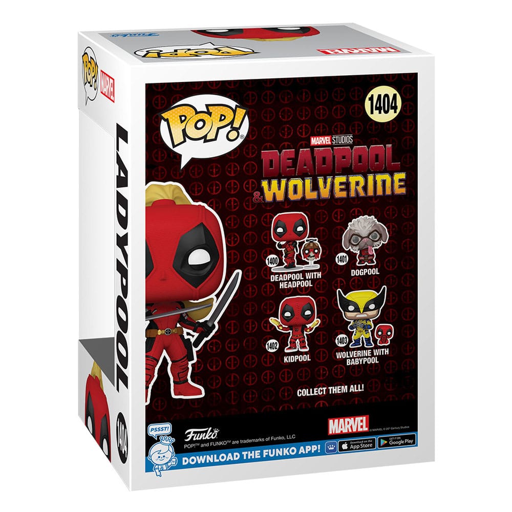 1404 Ladypool - Marvel Deadpool & Wolverine - Brand New Funko POP
