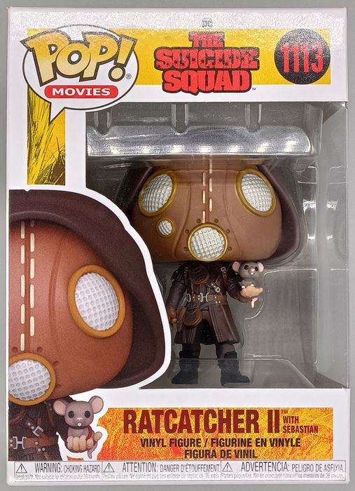 #1113 Ratcatcher II (with Sebastian) The Suicide Squad Box Damaged Funko POP