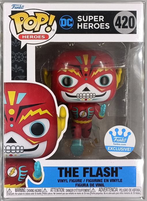 420 The Flash Dia De Los - DC Super Heroes Funko POP