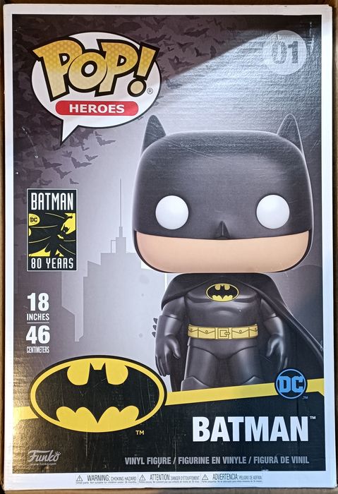 #01 Batman - 18 Inch - DC - Box Damaged Funko POP