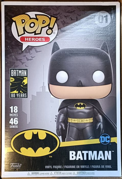 #01 Batman - 18 Inch - DC - Box Damaged Funko POP