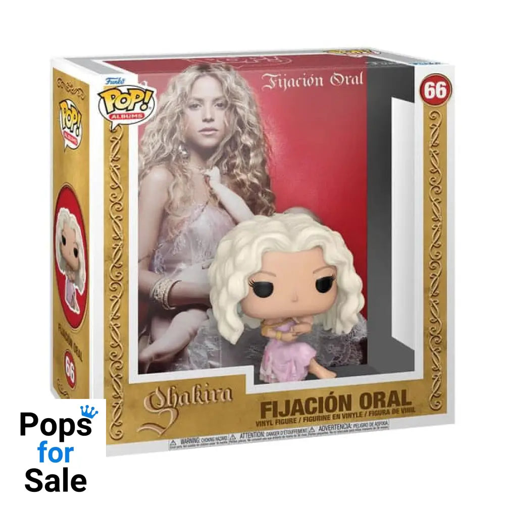 Shakira POP! Albums Vinyl Figure O. Fixation Vol. 1 9 cm