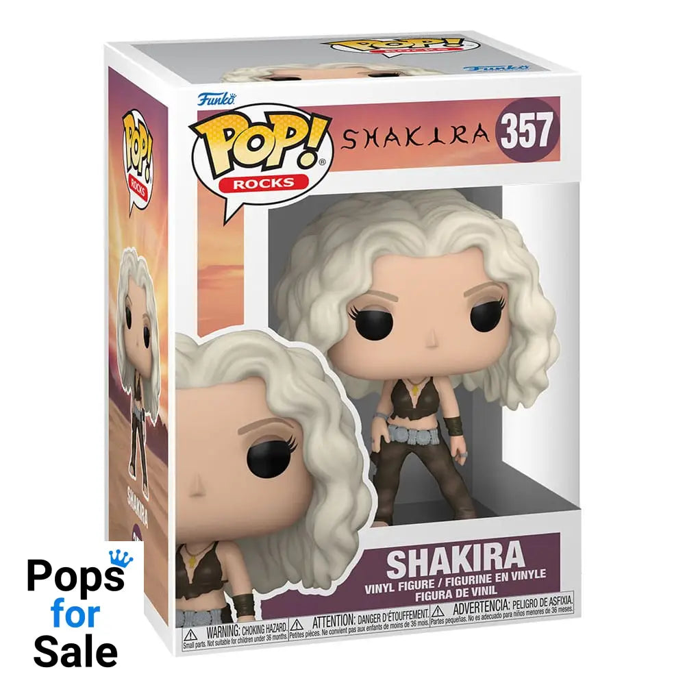 Shakira POP! Rocks Vinyl Figure Wherever/Whenever 9 cm